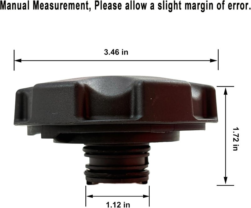 CEYHTLY 17117639020 17117521071 Radiator Expansion Tank Cap, Coolant Reservoir Cap Compatible with 2006-2025 BMW 128i 320i 328i 330i 335i 530i 540i 640i 740i 840i X1 X3 X4 X5 X6 X7 Z4 ActiveHybrid 3 5 7 etc - Image 5